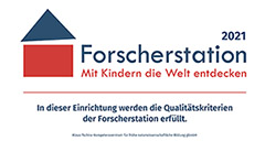 Forscherstationsplakette